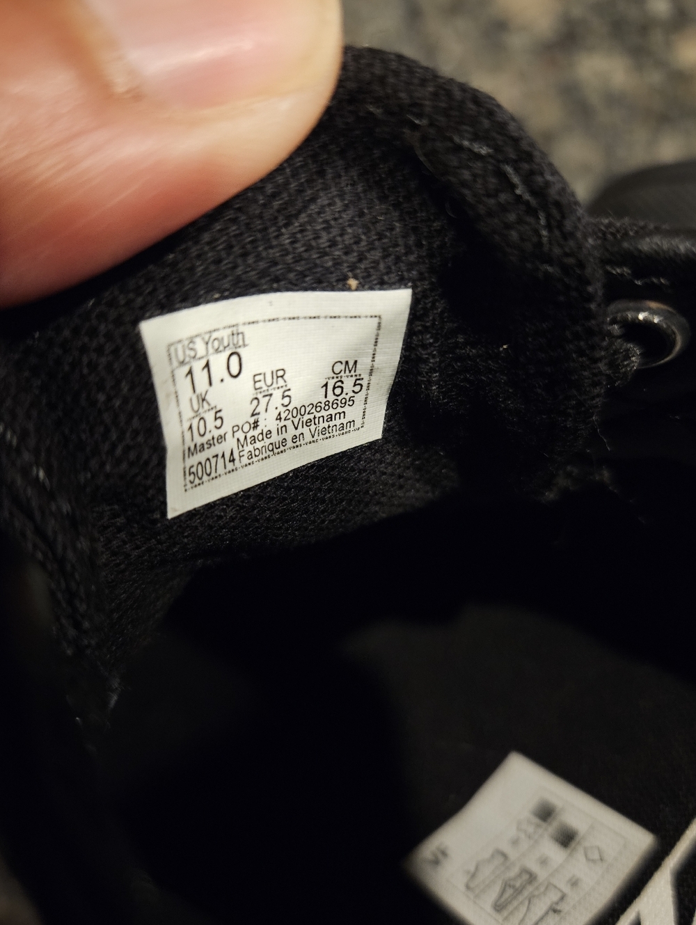 Vans Old Skool Vans Sneakers Size 11 Black - Picture 8 of 9